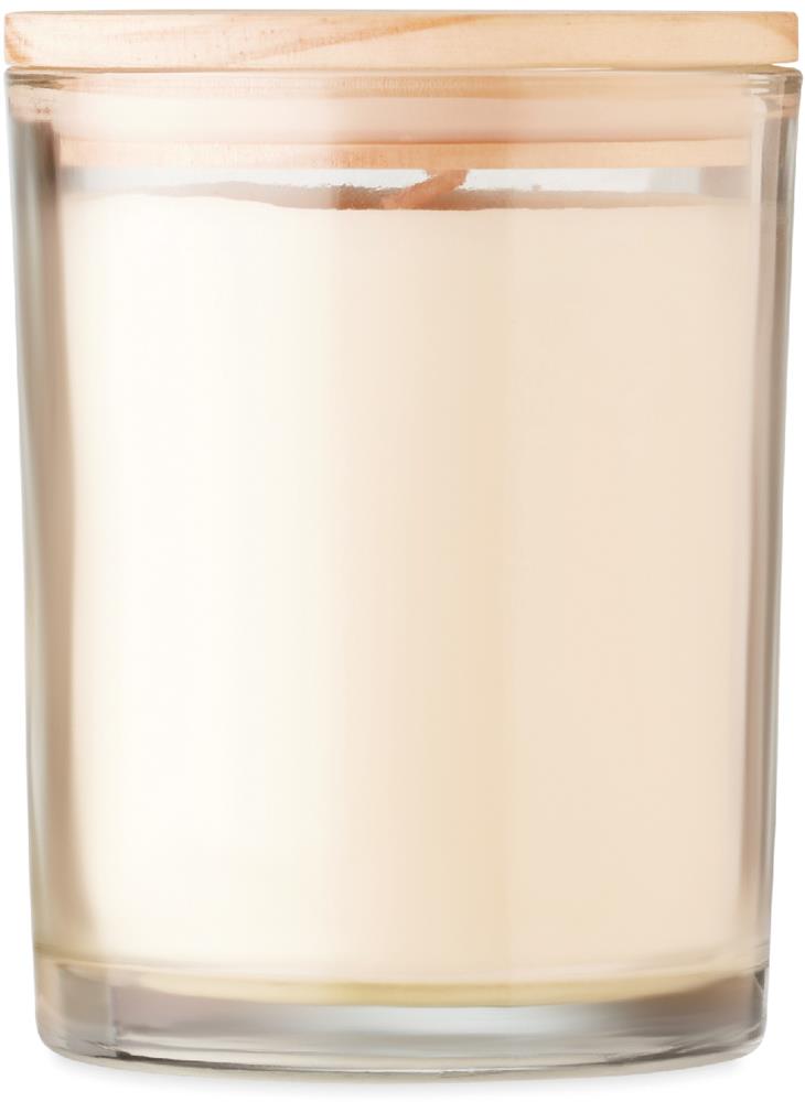Bougie vanille 240 g et bambou personnalisée ANCIENT HIGH, côté 2