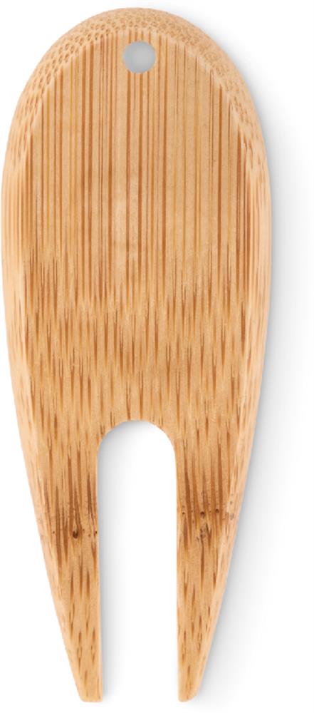 Set accessoires de golf bambou personnalisé DORMIE, divot outil
