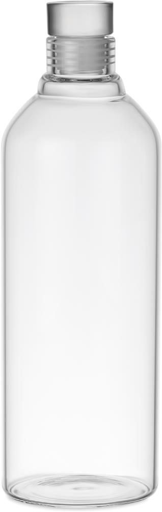 Bouteille verre borosilicate 1 L personnalisée LARGE LOU, dos