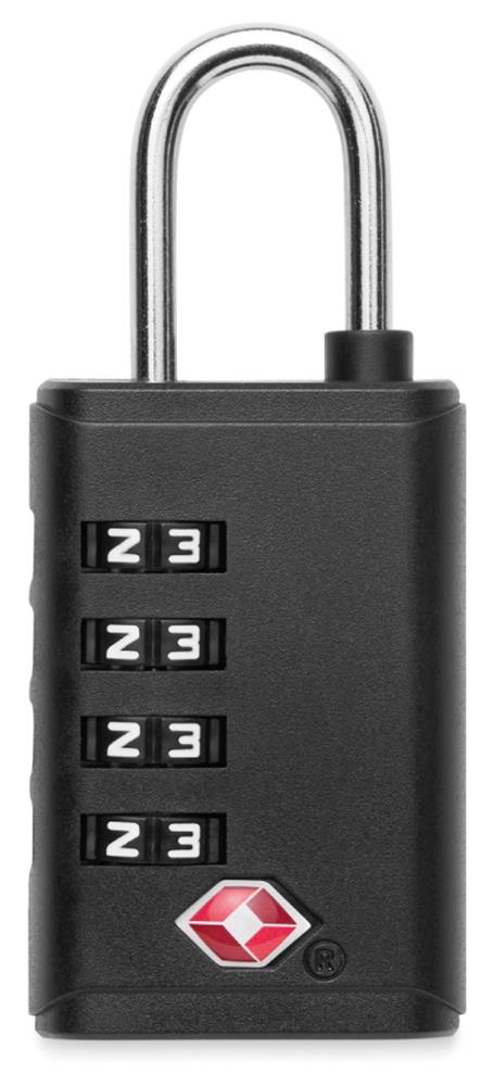 Cadenas TSA à code 4 chiffres personnalisé LOCK, côté 1