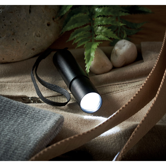 Lampe torche rechargeable aluminium personnalisée ALUMINATE