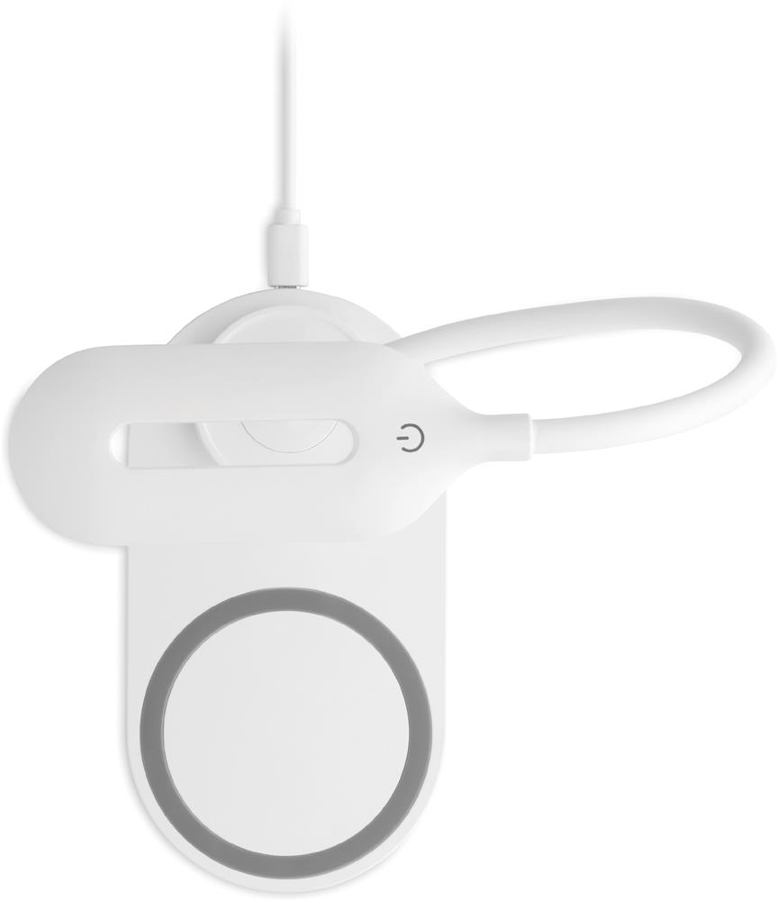Lampe de bureau chargeur sans fil personnalisée SATURN, chargeur