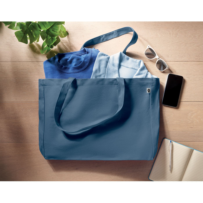 Sac shopping recyclé 280 g/m² personnalisé RESPECT COLOURED