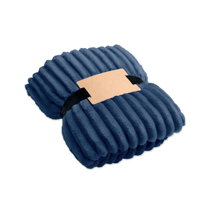 Plaid polaire RPET 450 g/m² personnalisé NIEVE