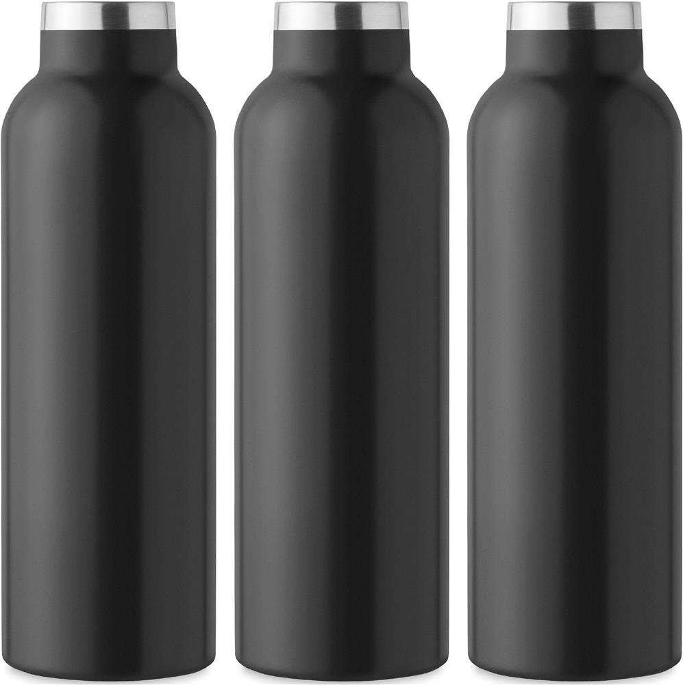 Bouteille isotherme inox recyclé 700 ml personnalisée BOALI, tour complet (impression numérique 360)