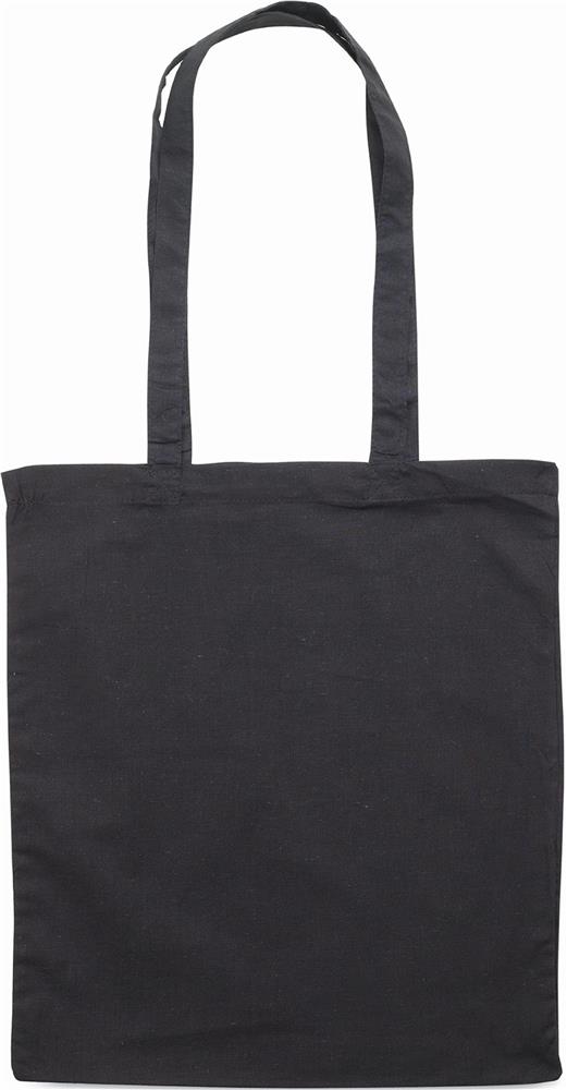 Tote bag coton 140 g/m² personnalisé COTTONEL COLOUR +, dos (transfert réfléchissant)