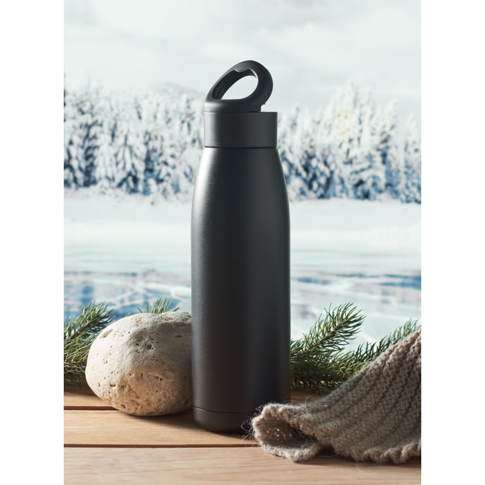 Bouteille isotherme 400 ml silicone personnalisée CALEFRIO