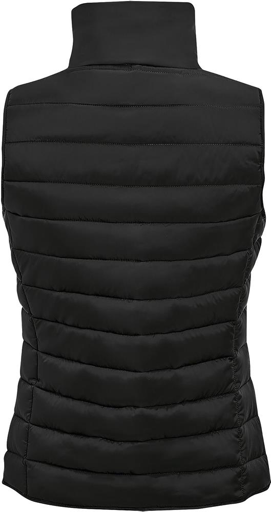 Doudoune sans manches femme personnalisée WAVE WOMEN, dos sangle