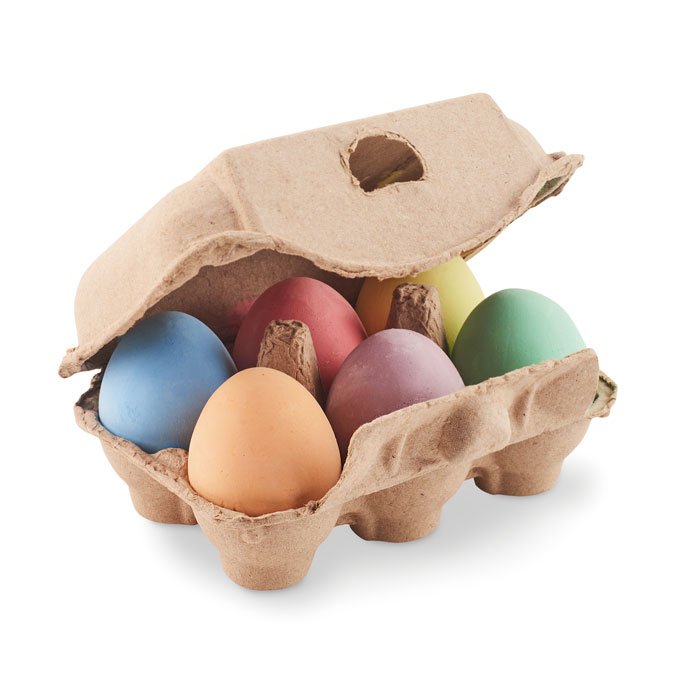 Craies en boîte à œufs personnalisée TAMAGO, Beige