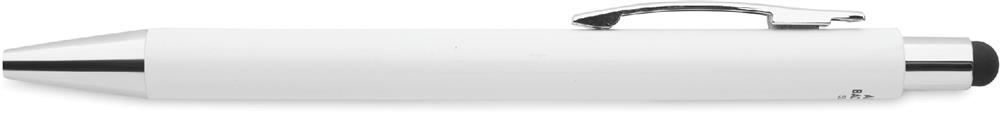 Stylo stylet antibactérien personnalisé BLANQUITO CLEAN, corps droite