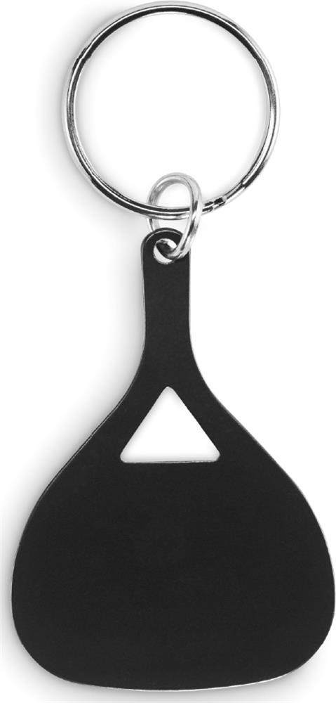Porte-clés raquette de paddle aluminium personnalisé KEPAD, côté 2