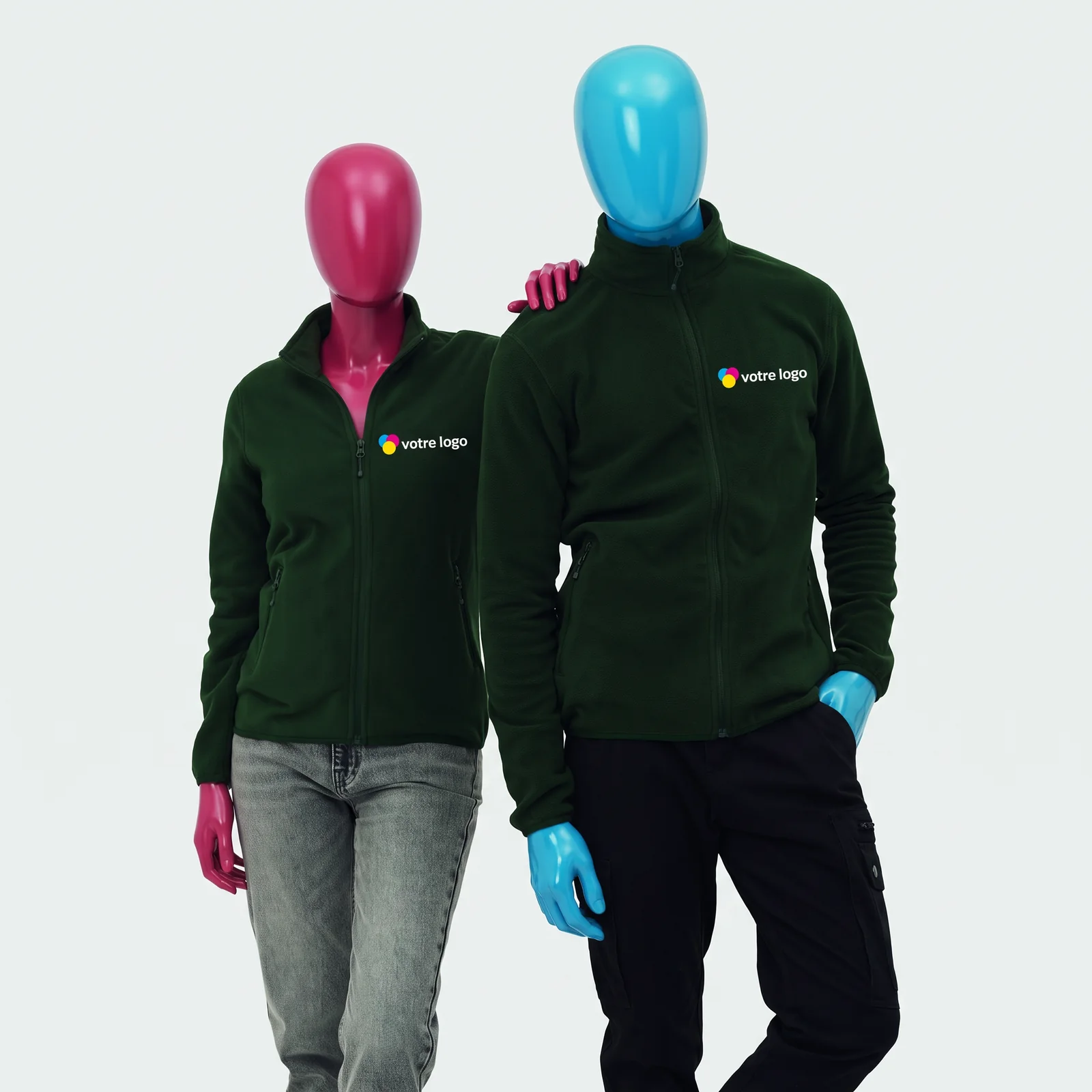 Veste micropolaire 280 g/m² personnalisée FACTOR MEN