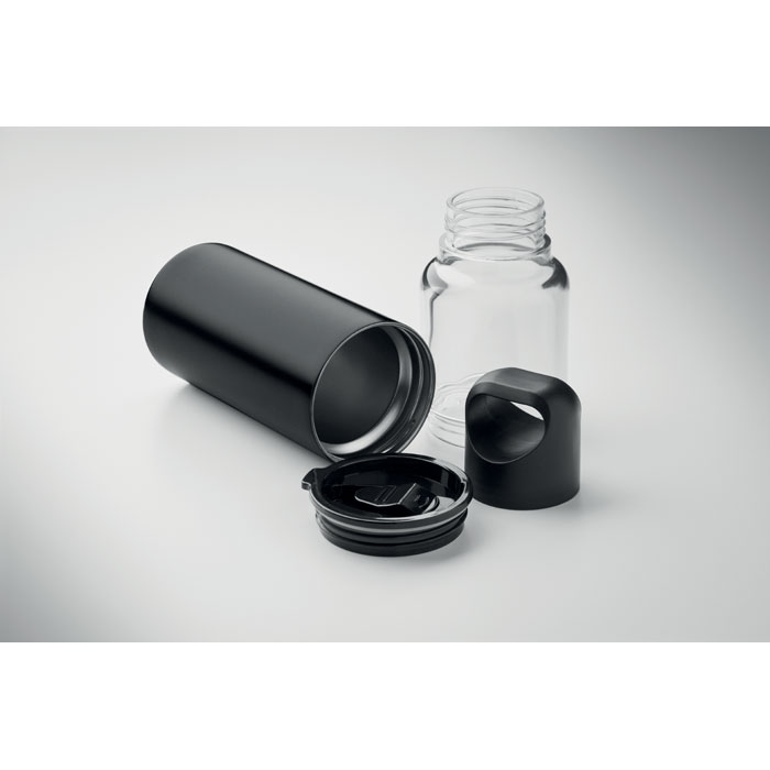 Bouteille 2 en 1 avec gobelet personnalisée DUALUSE