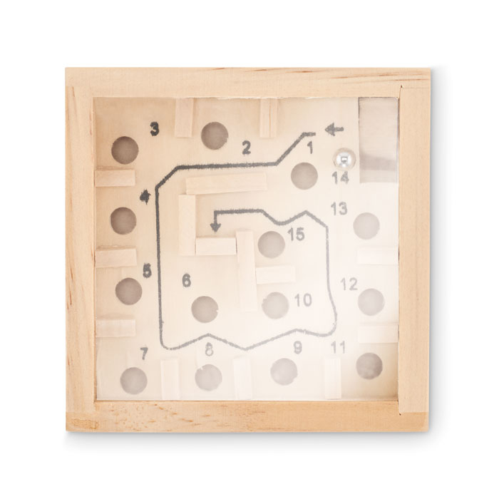 Jeu de labyrinthe en pin personnalisé ZUKY