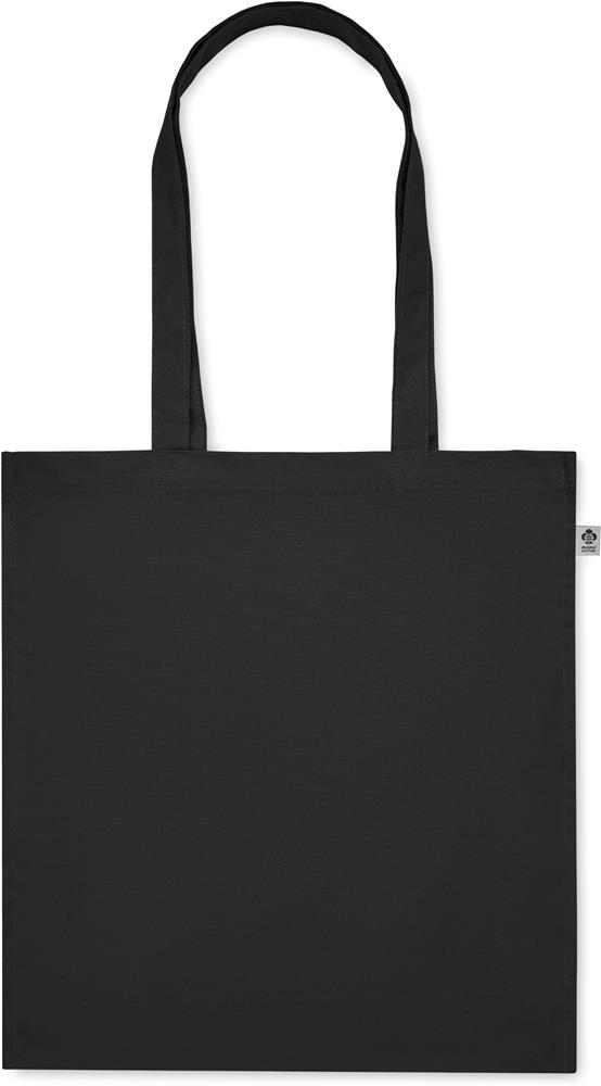 Tote bag coton bio 220 g/m² personnalisé BENTE COLOUR, devant (transfert numérique)
