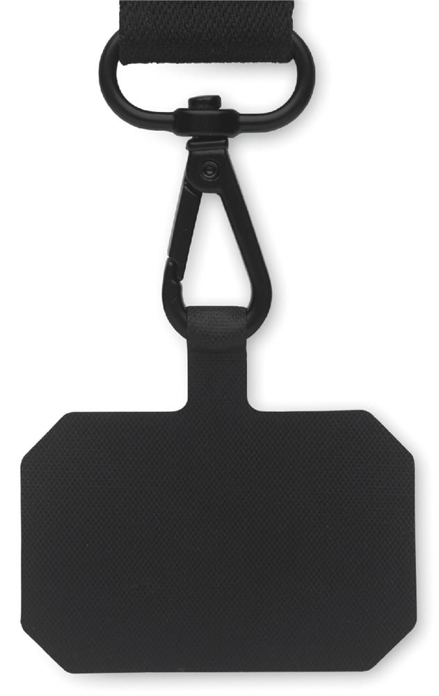 Dragonne téléphone polyester personnalisée CELESTE, support