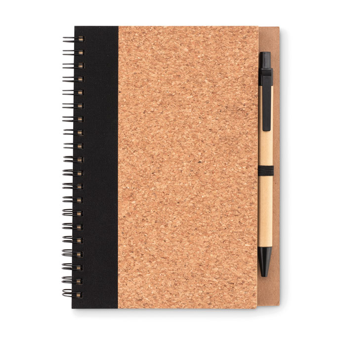 Carnet liège avec stylo personnalisé SONORA PLUSCORK