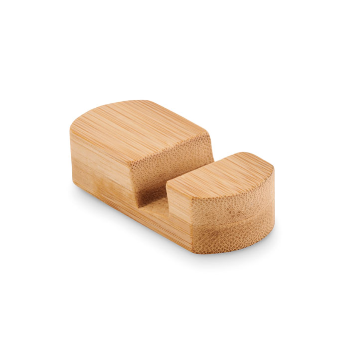 Mini support téléphone bambou personnalisé POY