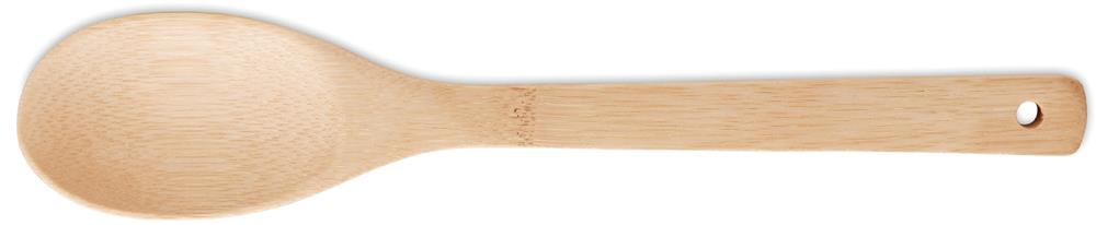 Couverts à salade bambou personnalisés MAYEN SET, cuillère