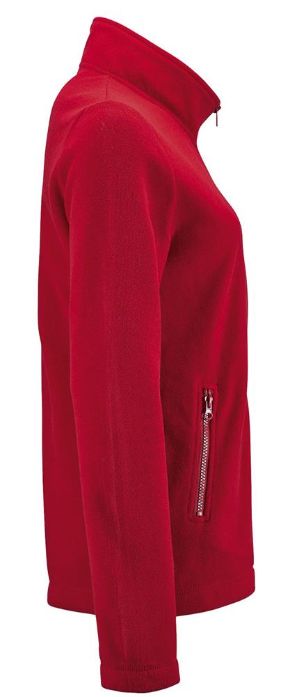 Polaire zippée femme 220 g/m² personnalisée NORMAN WOMEN, manche droite