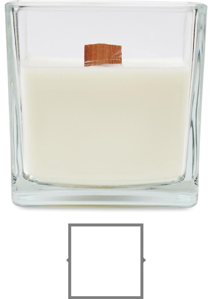 Grande bougie cire végétale 600 g personnalisée RIU, côté 1 (sérigraphie)