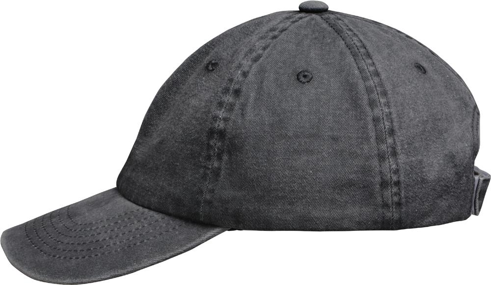Casquette vintage coton lavé personnalisée BEAU, côté gauche