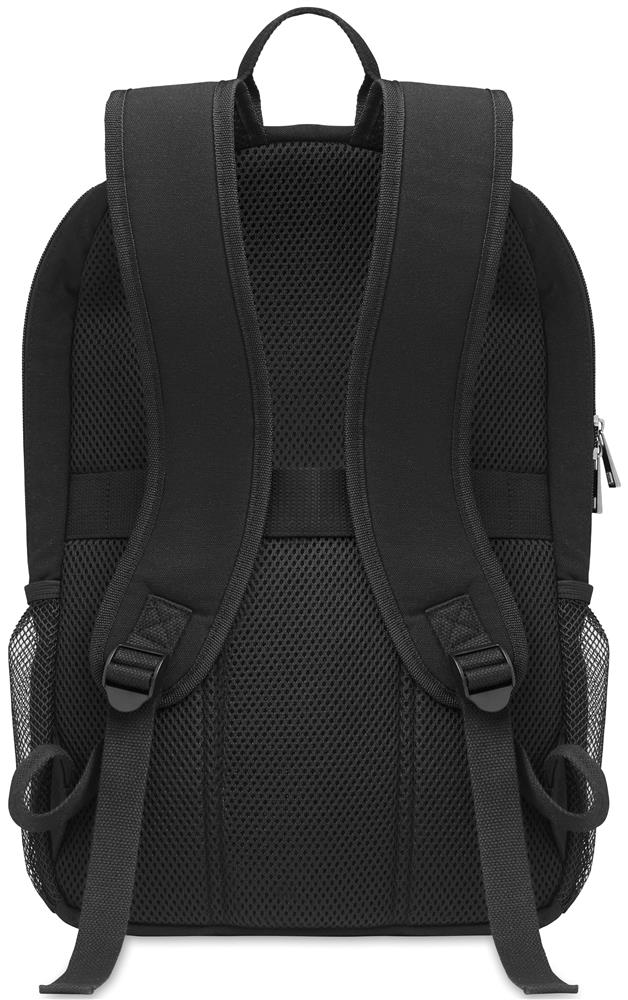 Sac à dos ordinateur 15'' toile lavée personnalisé EIRI, sangle droite