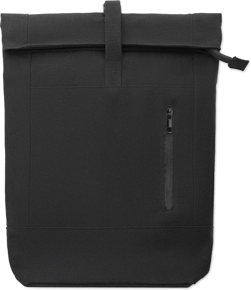 Sac à dos coton recyclé 340 g/m² personnalisé KOPER ROLL, devant