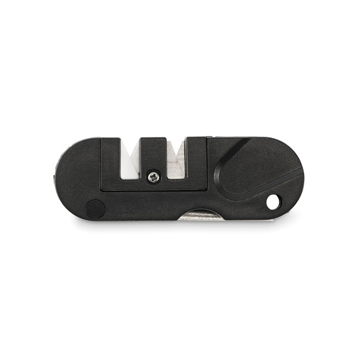 Aiguiseur de couteaux de poche personnalisé KEENSHARP, Noir