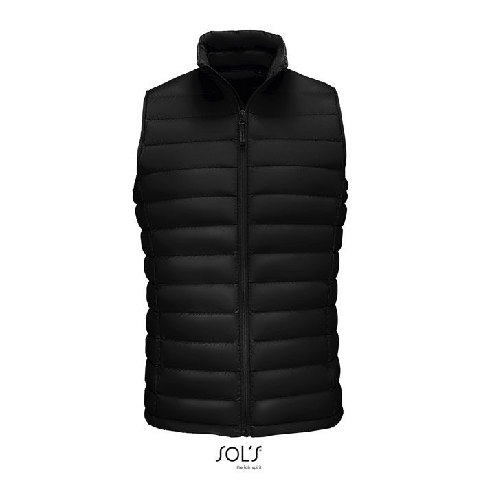 Doudoune sans manches légère personnalisée WILSON BW MEN, Noir
