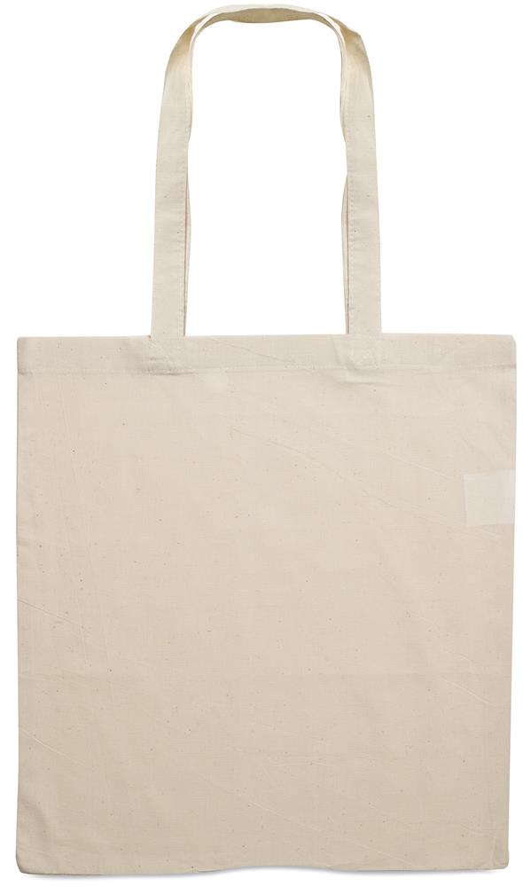 Tote bag coton 140 g/m² personnalisé COTTONEL +, dos (transfert numérique)