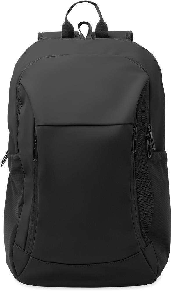 Sac à dos PU 15'' personnalisé KOROVIN, devant poche