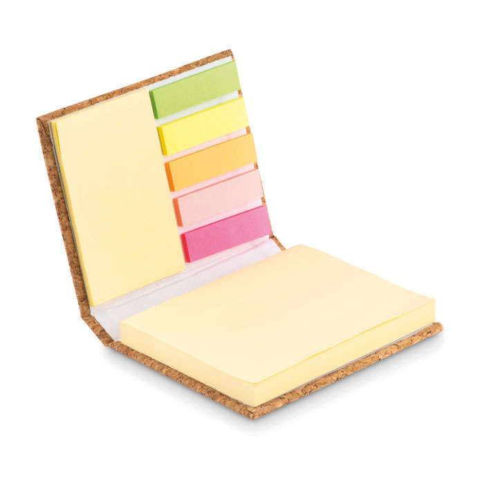 Bloc-notes couverture liège personnalisé VISIONCORK