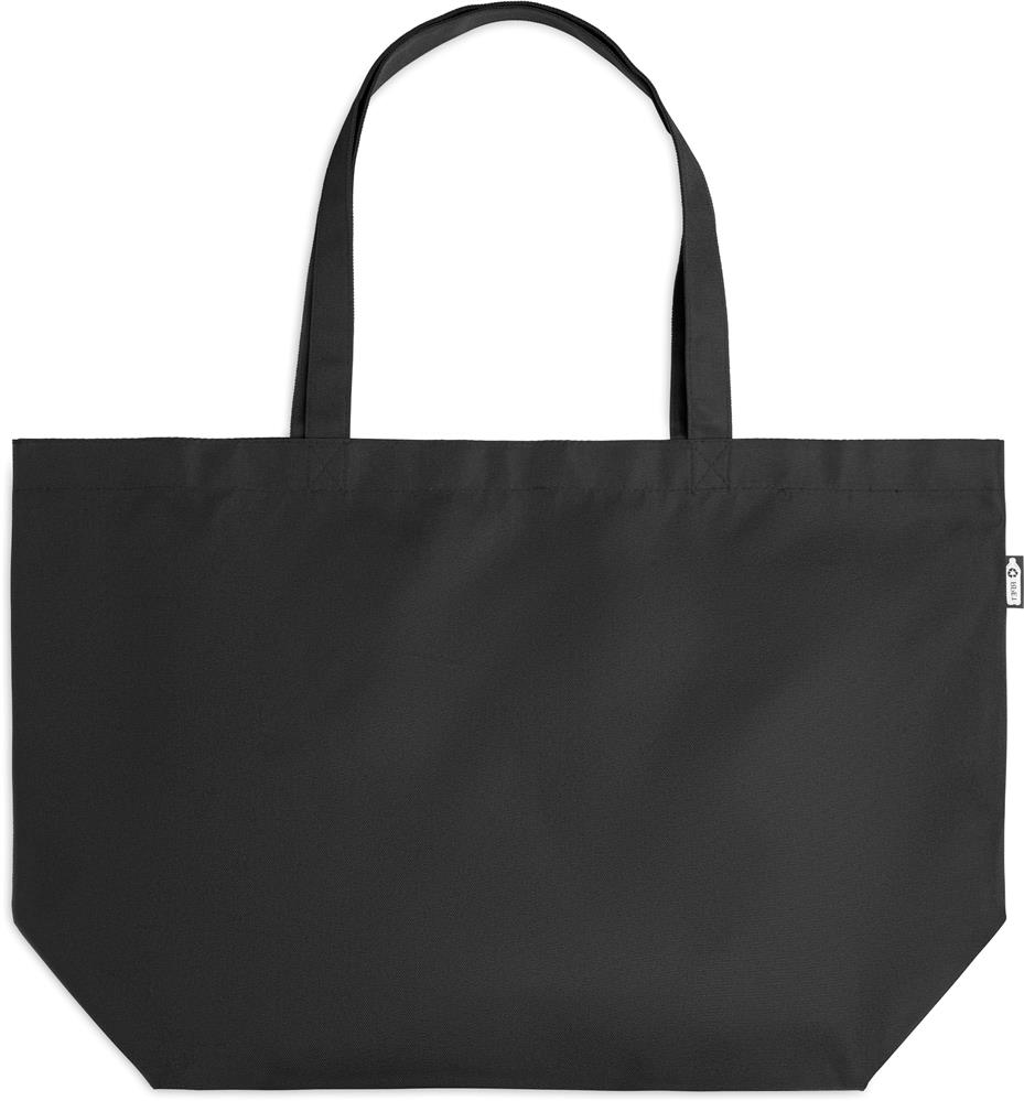 Sac shopping RPET 600D personnalisé FAMA, côté 1