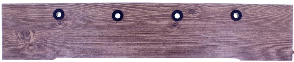 Mini baby-foot en bois MDF personnalisé FUTBOLIN, côté droite