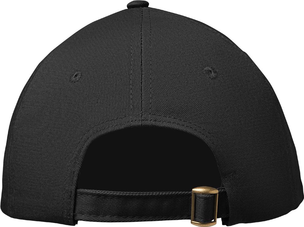 Casquette coton sergé 280 g/m² personnalisée BAHAMAS, dos