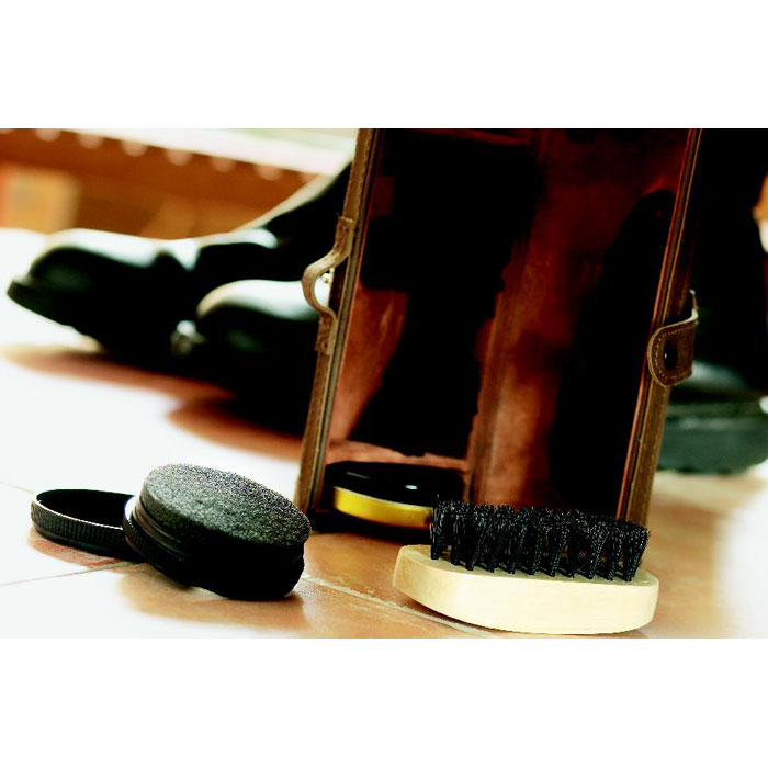 Kit entretien chaussures simili-cuir personnalisé GENTLEMAN