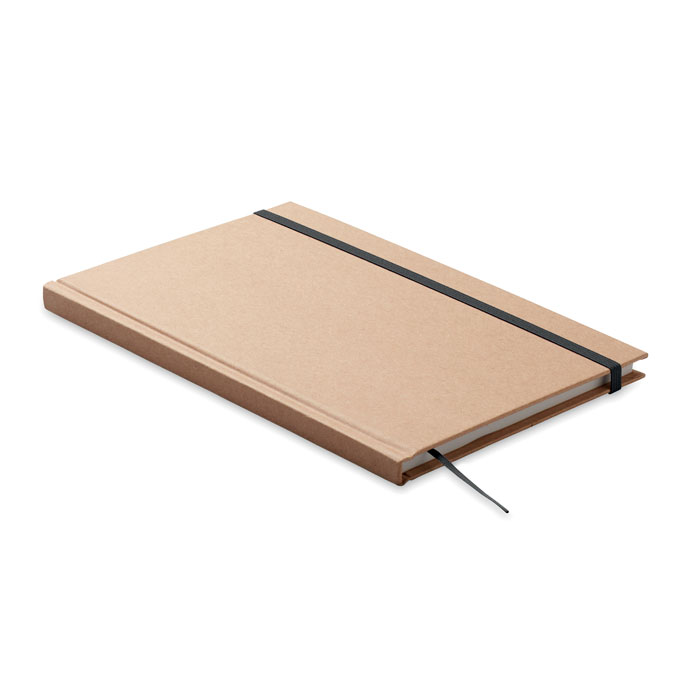 Carnet A5 carton recyclé personnalisé MUSA