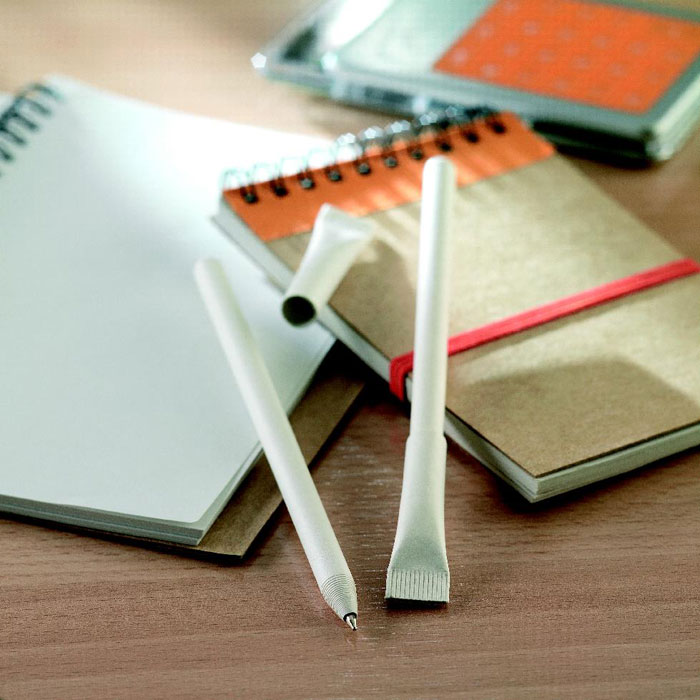 Stylo bille papier recyclé à capuchon personnalisé ARTEL