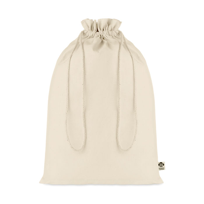 Grand sac cadeau coton bio 105 g/m² personnalisé AMBER LARGE