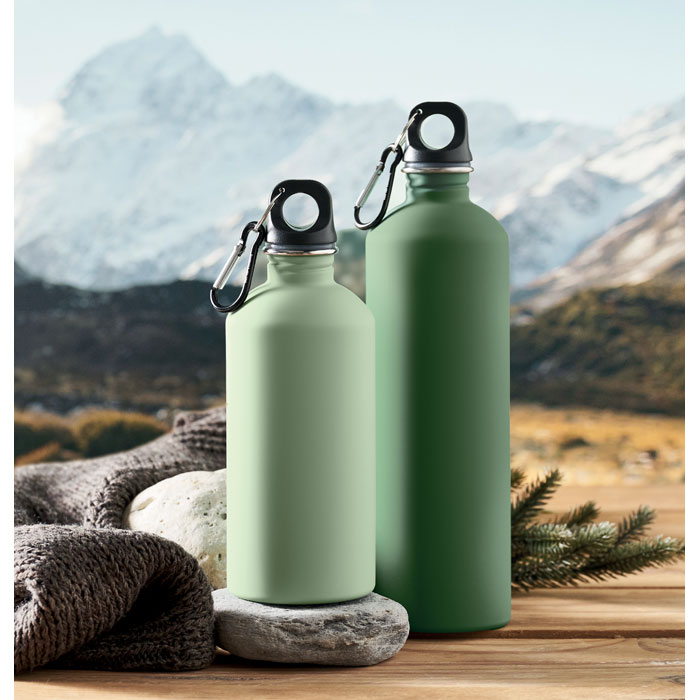 Bouteille inox recyclé 500 ml personnalisée REMID MOSS SOFT