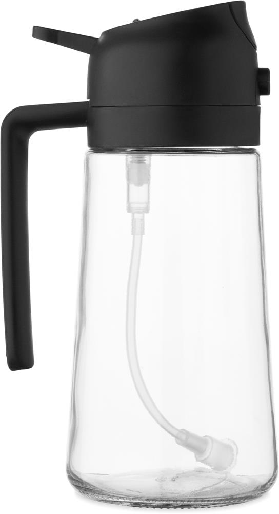 Vaporisateur d'huile verre 450 ml personnalisé DIP, côté 2