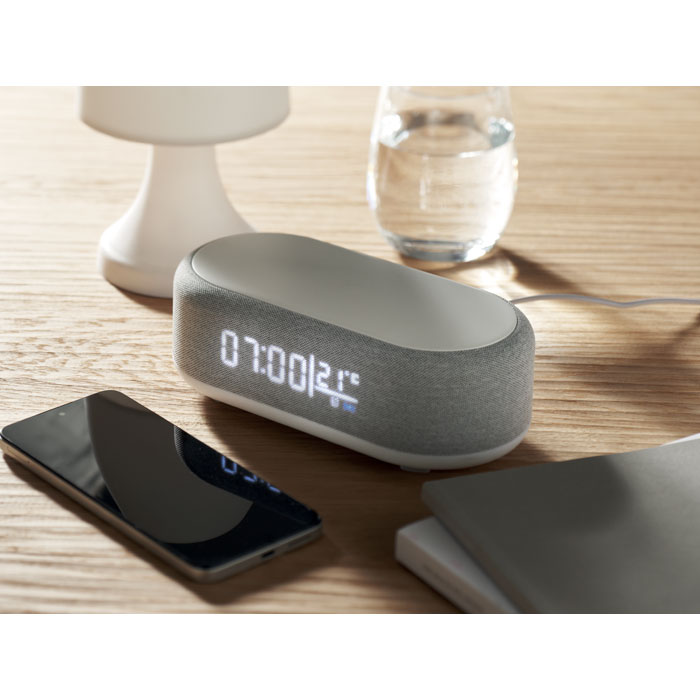 Enceinte réveil chargeur 15 W personnalisée TUONO