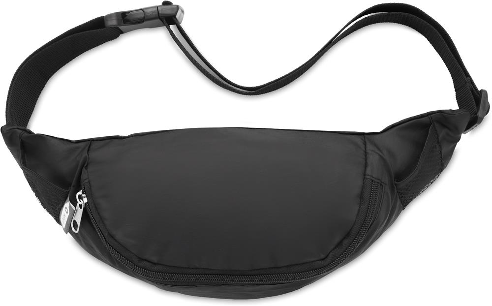Sac banane RPET 210D personnalisé PARKPET, dessus