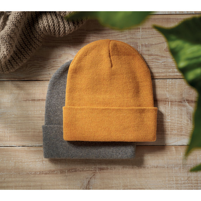 Bonnet tricoté à revers personnalisé BEANIX