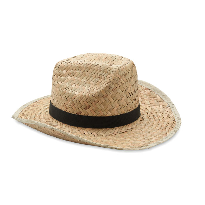 Chapeau de cow-boy paille personnalisé TEXAS