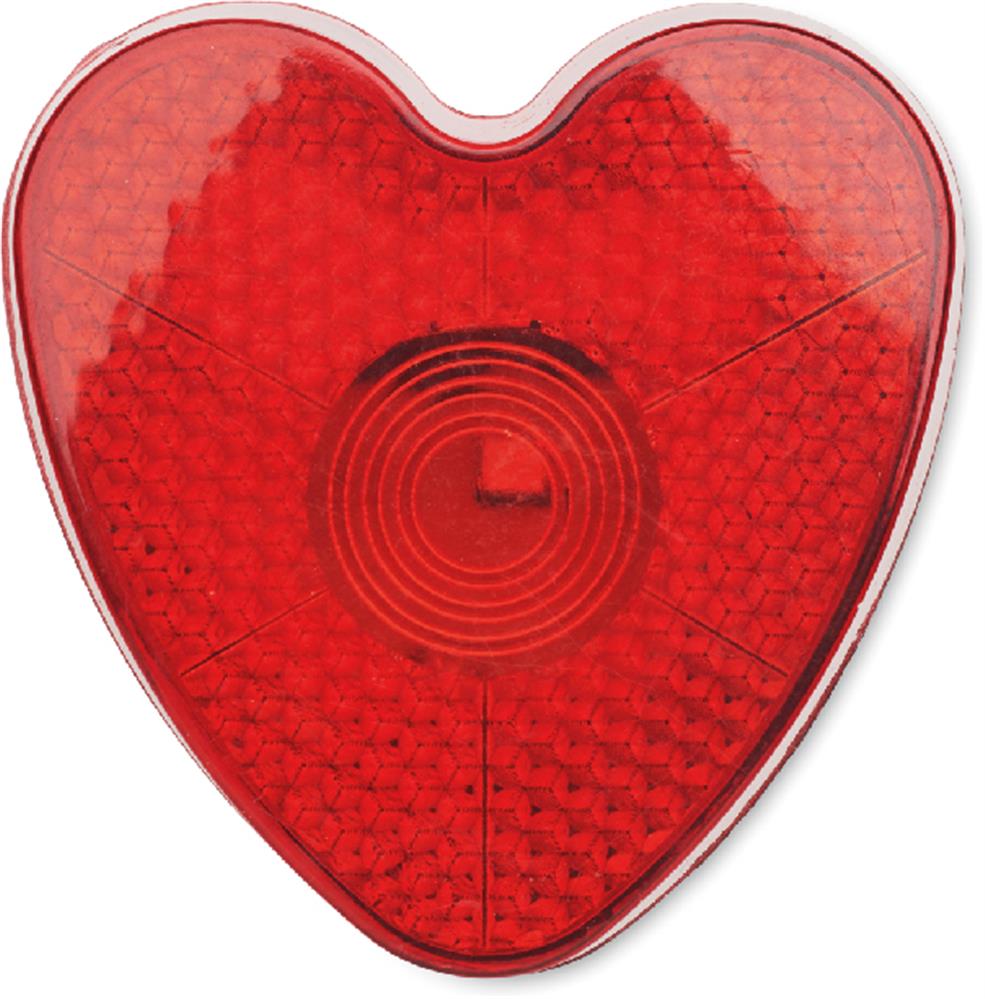 Lampe réflecteur cœur à clip personnalisée HAERT, devant