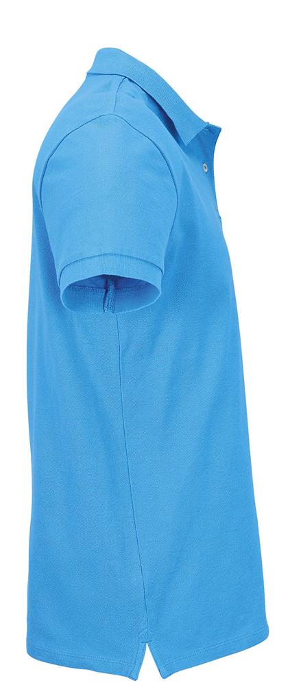 Polo homme coton peigné personnalisé PACIFIC, manche droite
