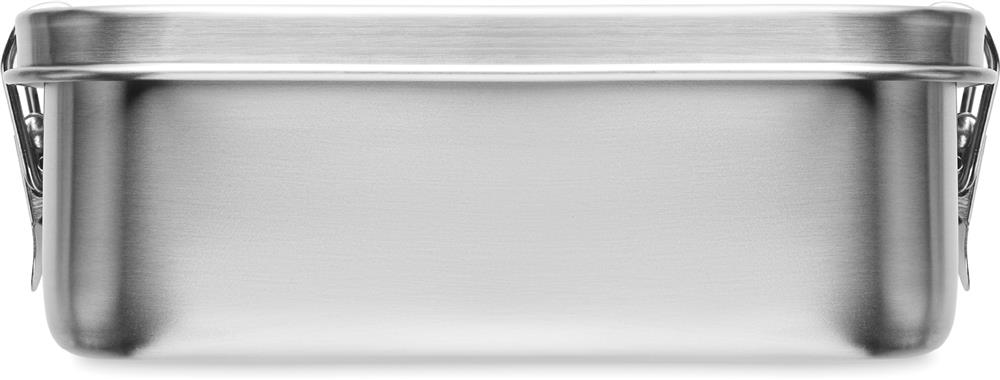 Lunch box inox recyclé 750 ml personnalisée GOBUDDY, côté 2
