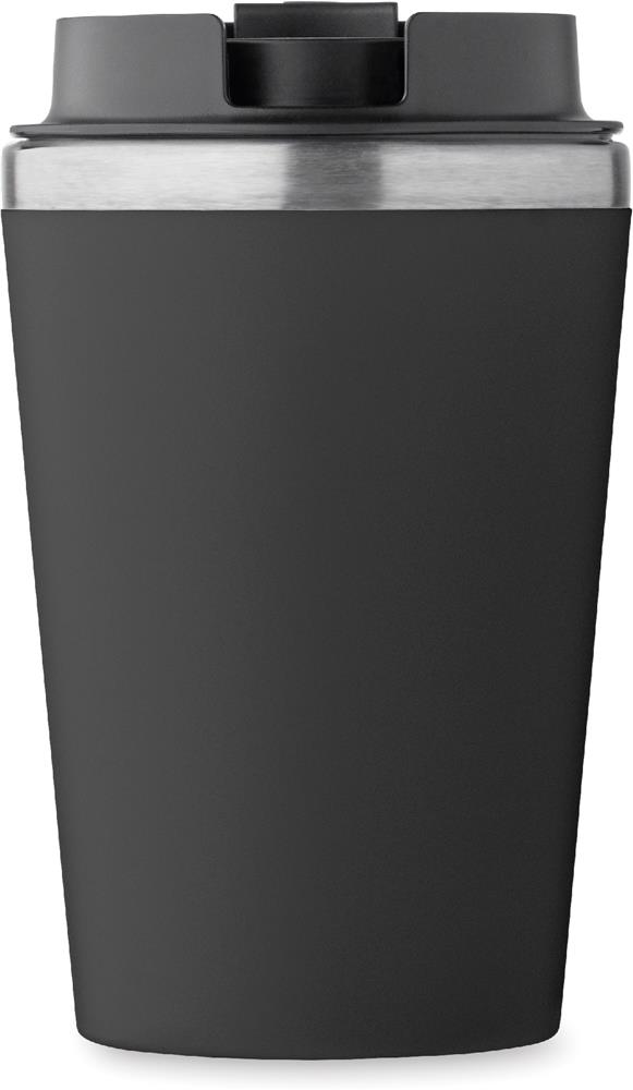 Gobelet céramique et inox 350 ml personnalisé BLERM, dos haut